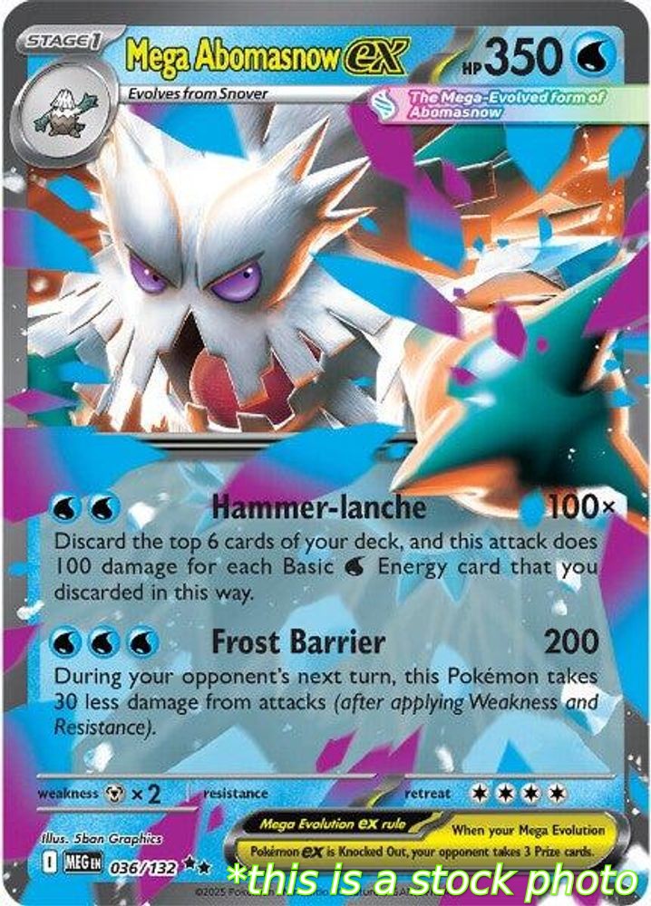 Mega Abomasnow ex - 036/132