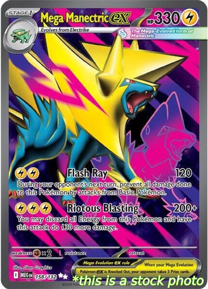 Mega Manectric ex - 158/132
