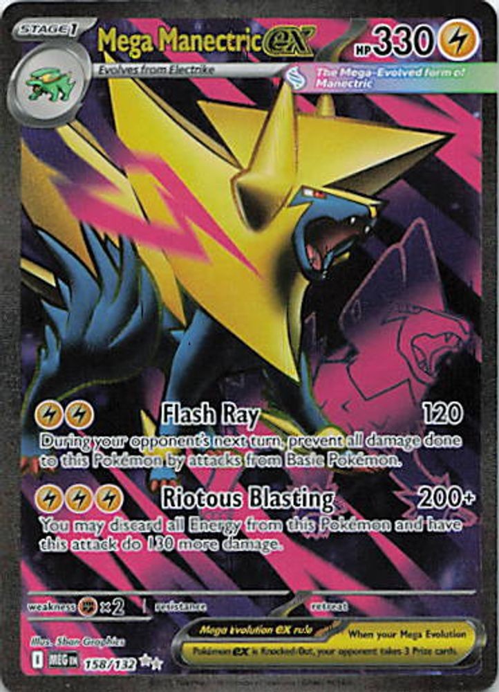 Mega Manectric ex - 158/132