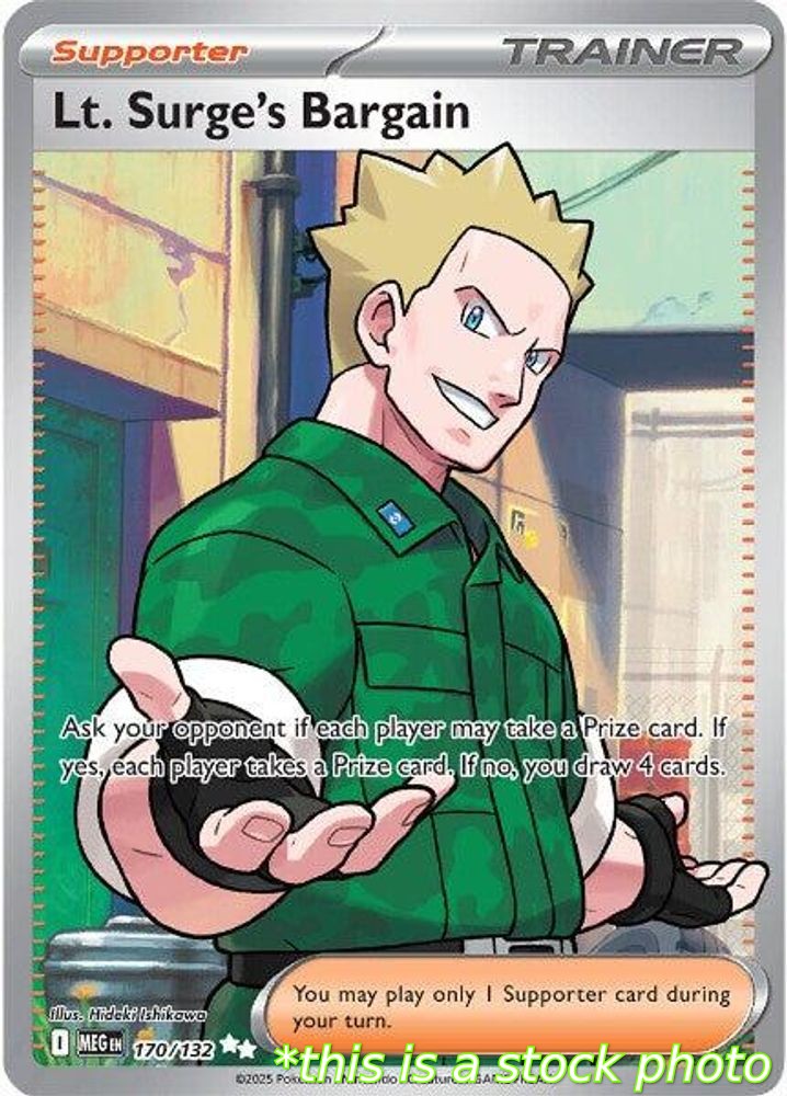 Lt. Surge's Bargain - 170/132