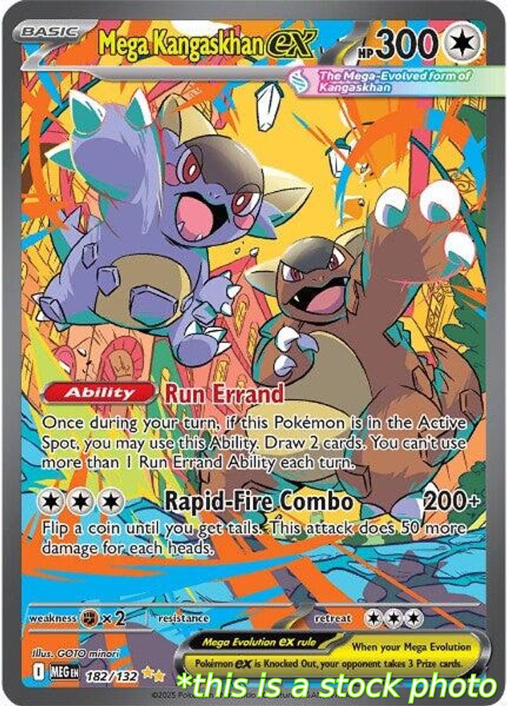 Mega Kangaskhan ex - 182/132