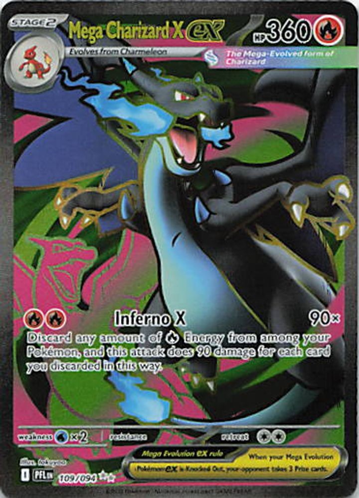 Mega Charizard X ex - 109/094