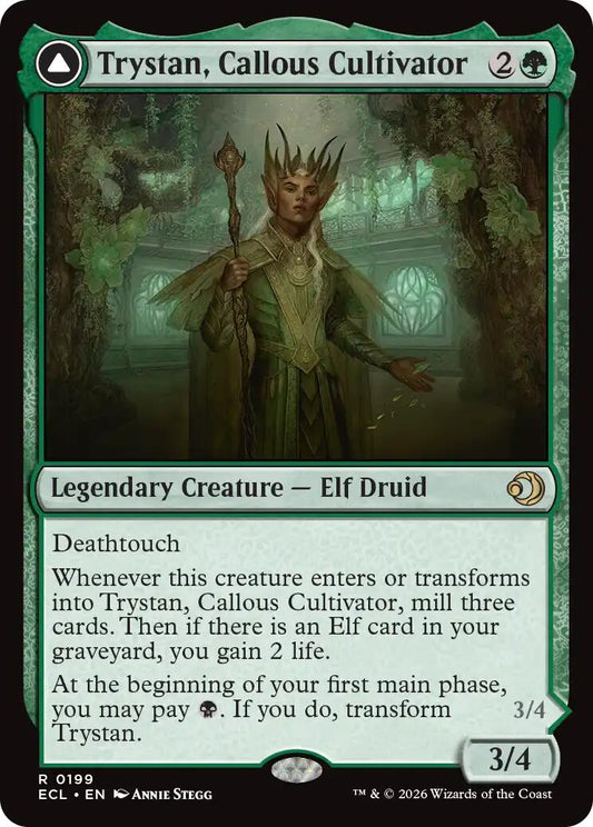 Trystan, Callous Cultivator