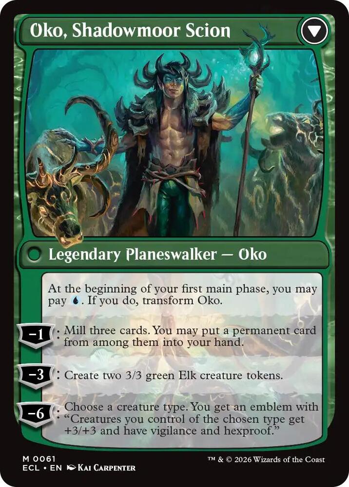 Oko, Lorwyn Liege (Back)
