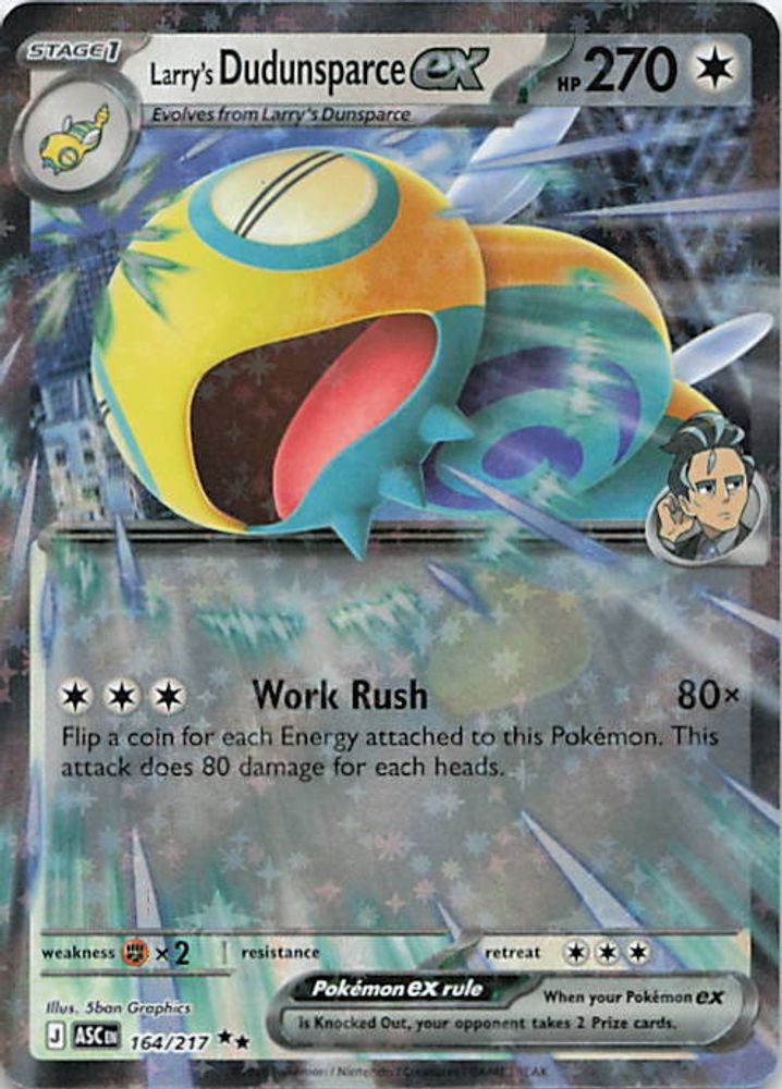 Larry's Dudunsparce ex