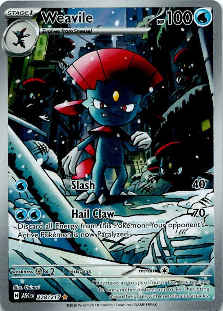 Weavile - 228/217