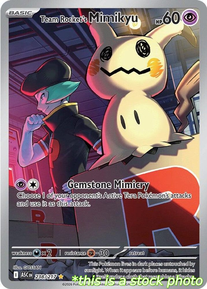 Team Rocket's Mimikyu - 238/217