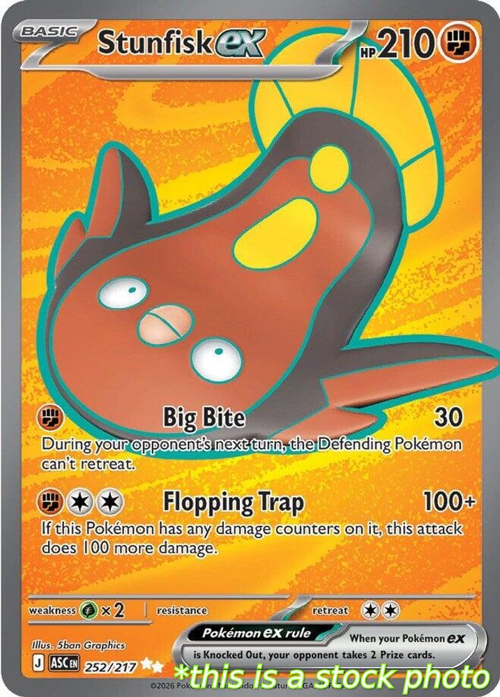 Stunfisk ex - 252/217