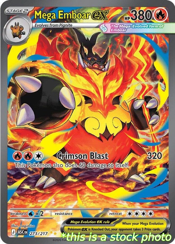 Mega Emboar ex - 273/217