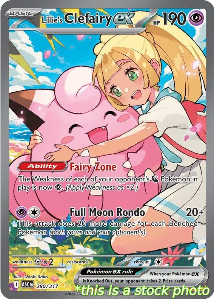 Lillie's Clefairy ex - 280/217