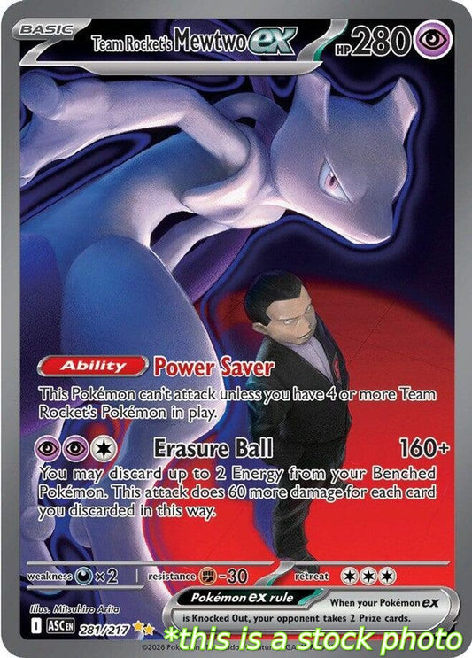 Team Rocket's Mewtwo ex - 281/217