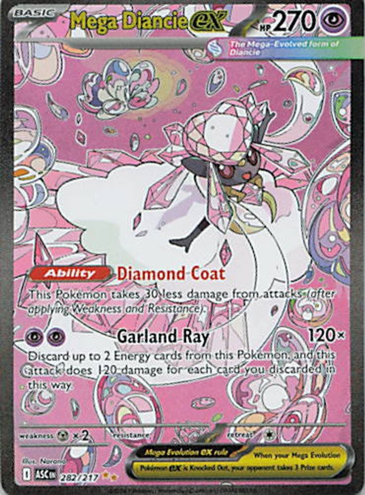 Mega Diancie ex - 282/217