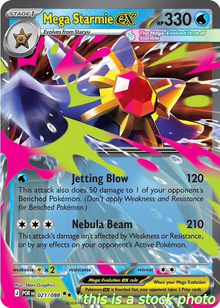 Mega Starmie ex - 021/088