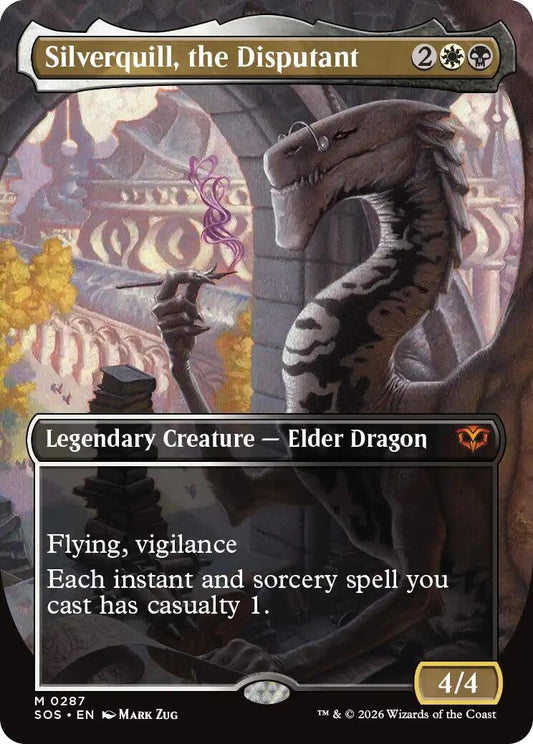 Silverquill, the Disputant (Borderless)