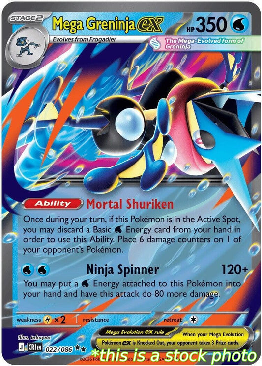 Mega Greninja ex - 022/086