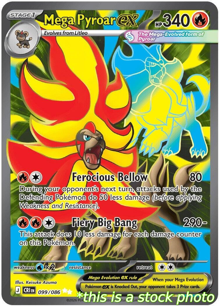 Mega Pyroar ex - 099/086