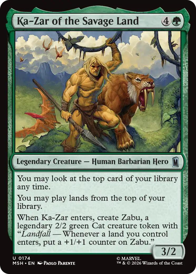 Ka-Zar of the Savage Land