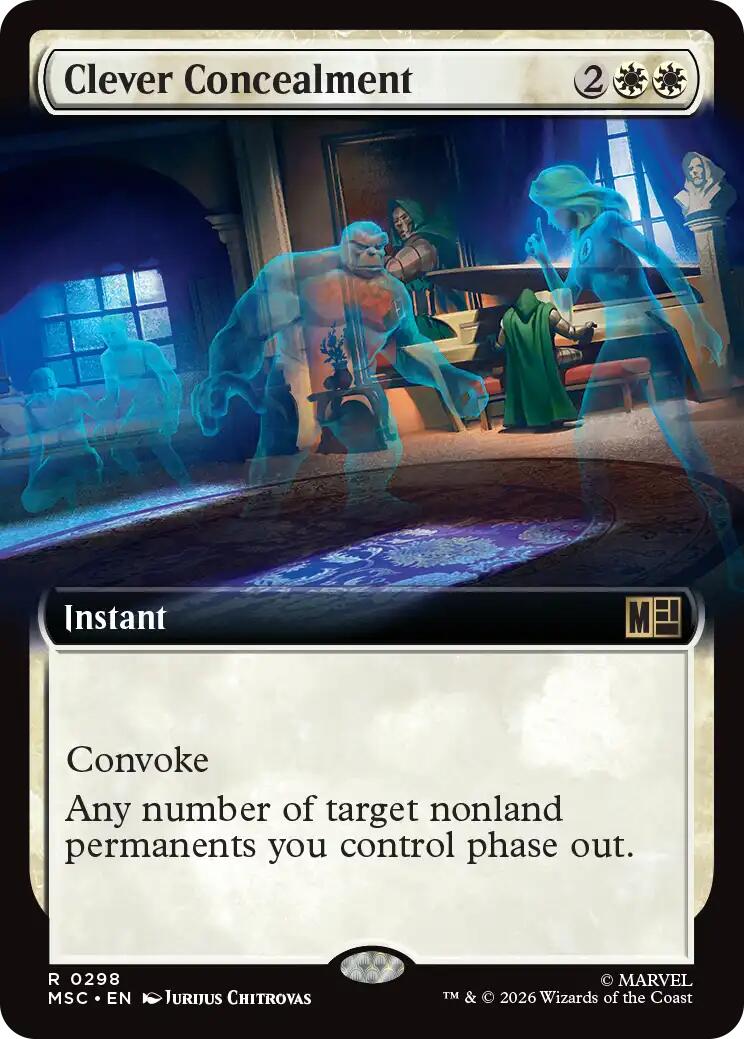 Clever Concealment (Extended Art)