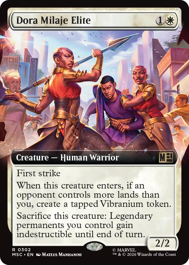 Dora Milaje Elite (Extended Art)