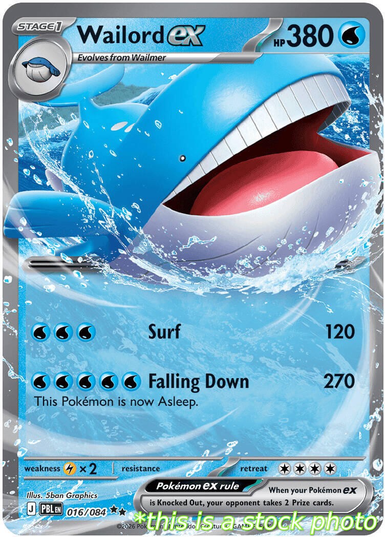 Wailord ex - 016/084