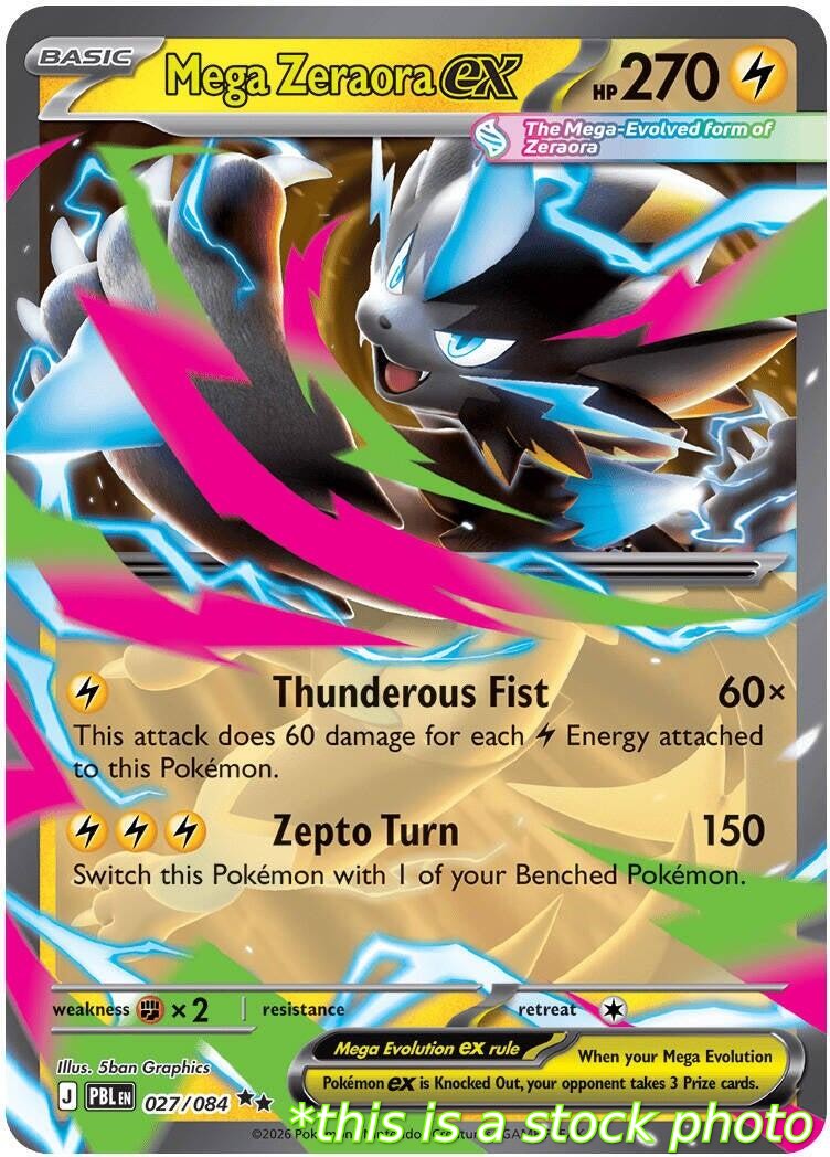 Mega Zeraora ex - 027/084