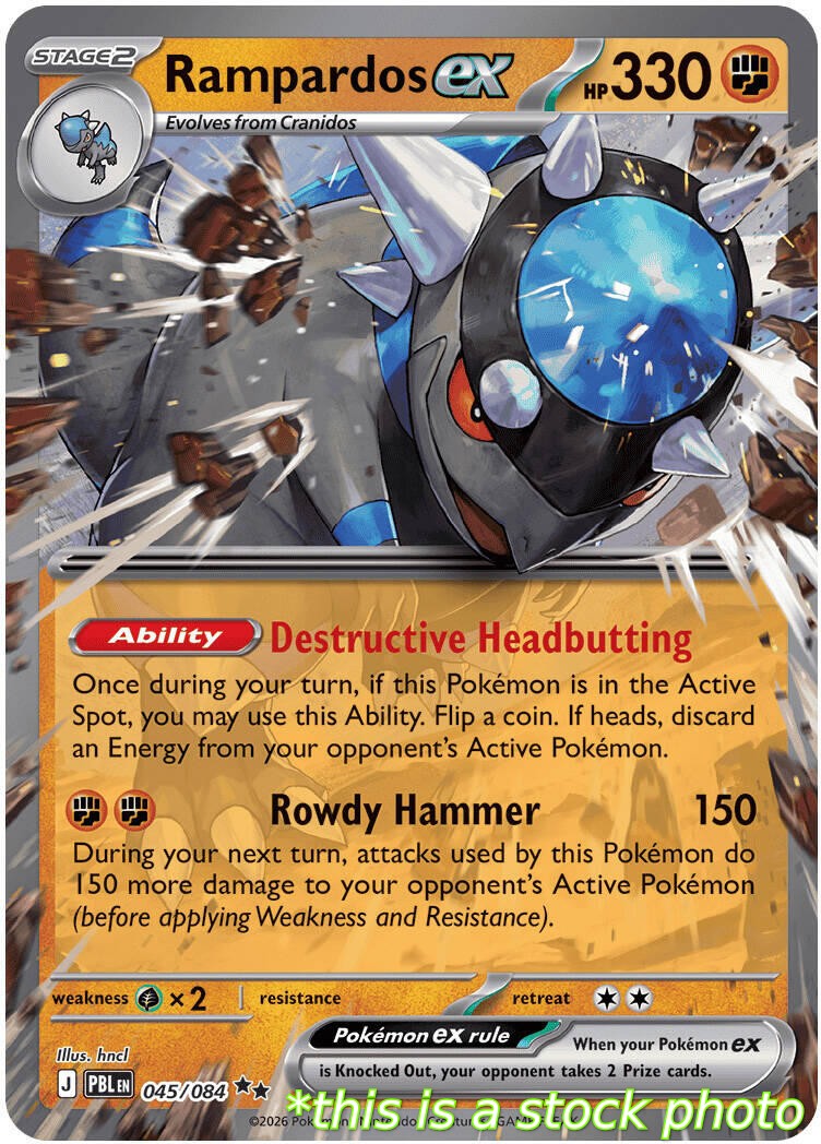 Rampardos ex - 045/084