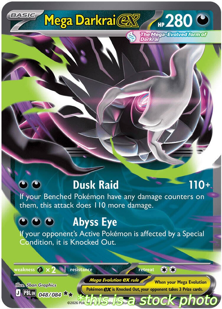 Mega Darkrai ex - 048/084