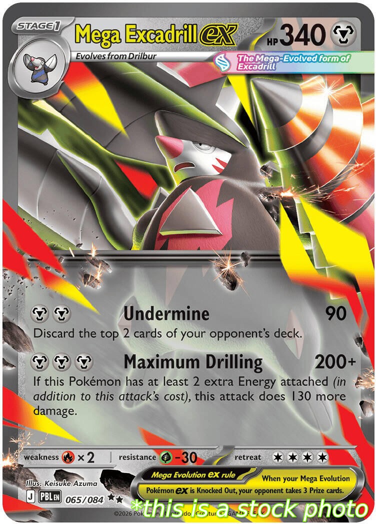 Mega Excadrill ex - 065/084