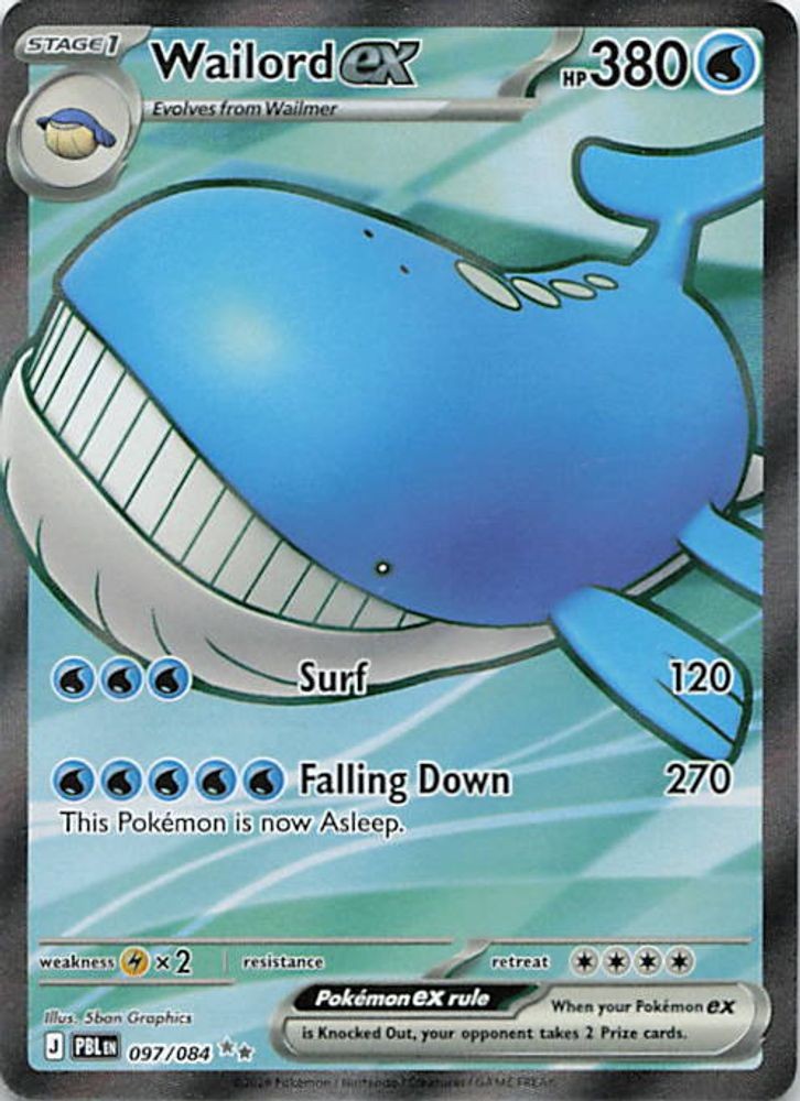 Wailord ex - 097/084