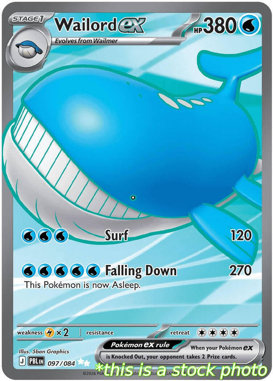Wailord ex - 097/084