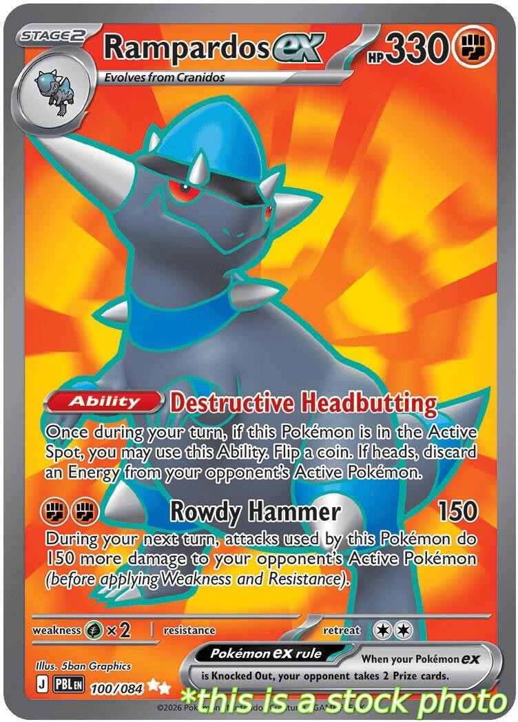 Rampardos ex - 100/084