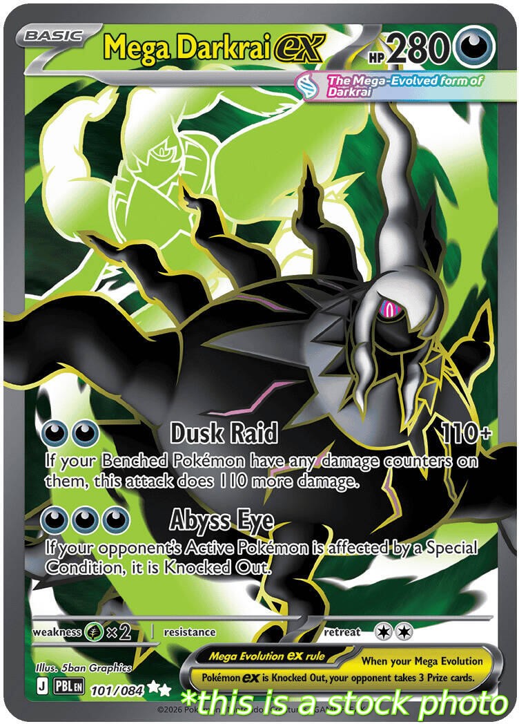 Mega Darkrai ex - 101/084