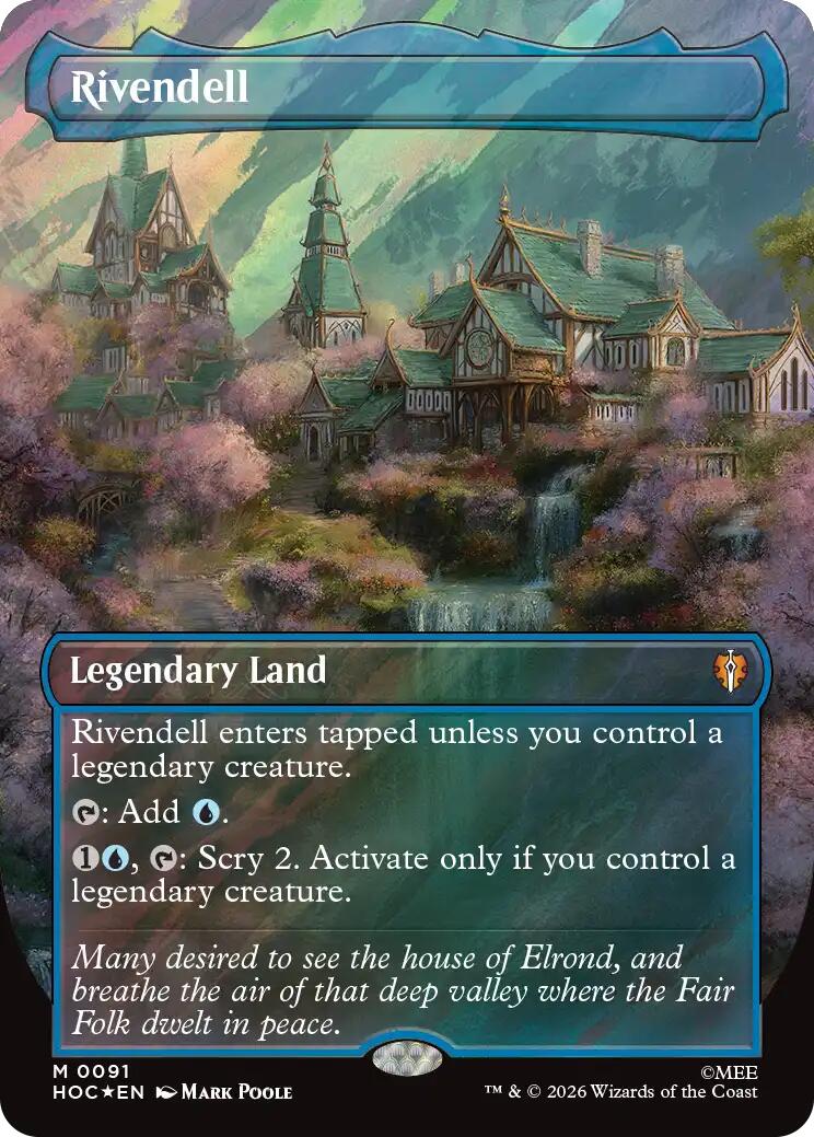 Rivendell (Borderless) (Surge Foil)