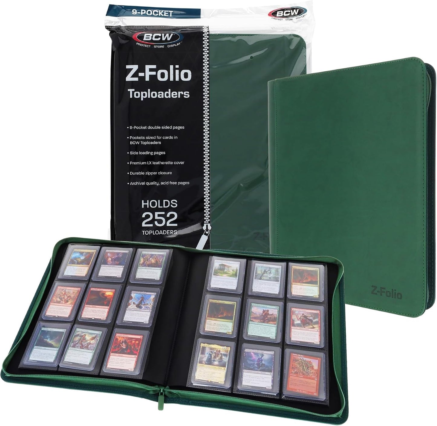 BCW Z-folio Toploader Binder