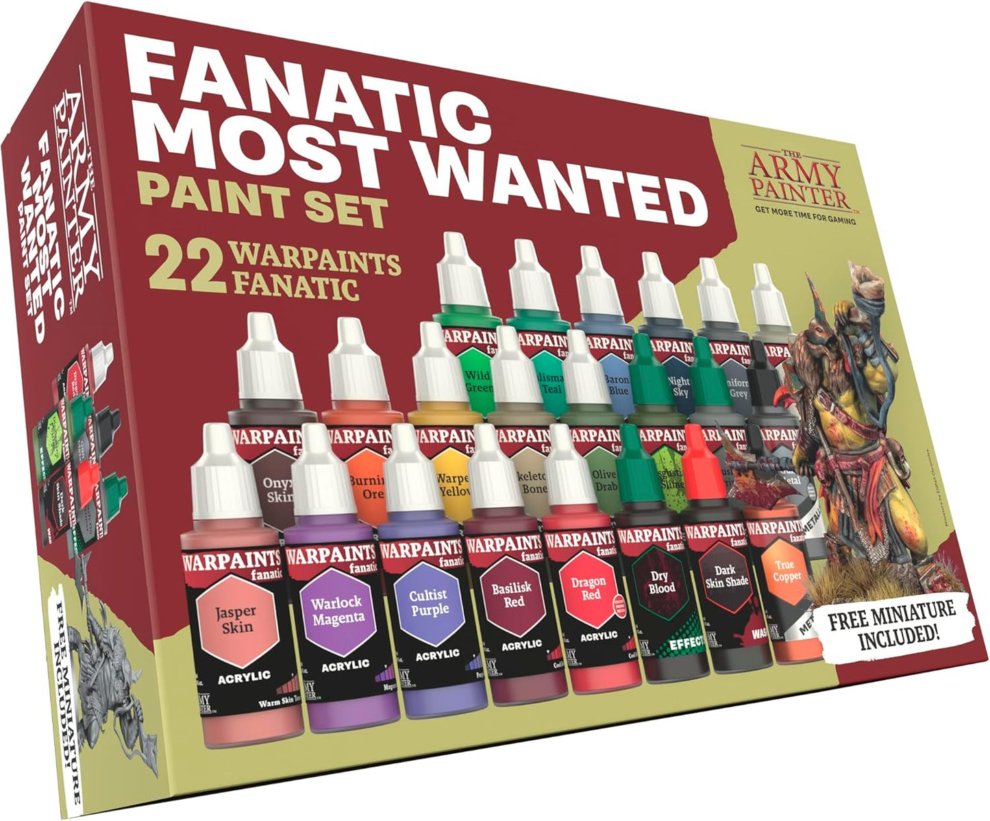 Fanatic Most Wanted Paint Set