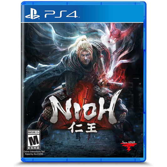 Nioh PlayStation 4 game cover (reference image) | Near Mint / English / New