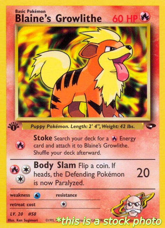 Blaine's Growlithe