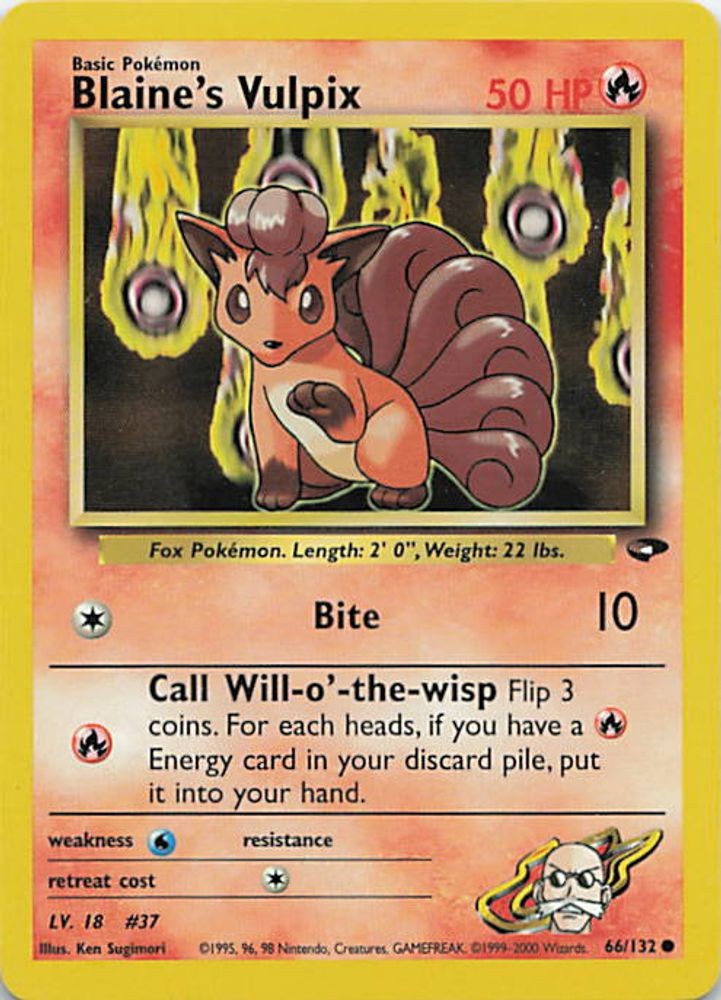 Blaine's Vulpix