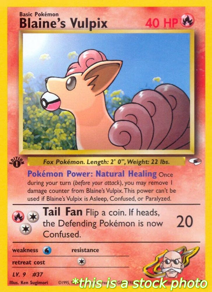 Blaine's Vulpix