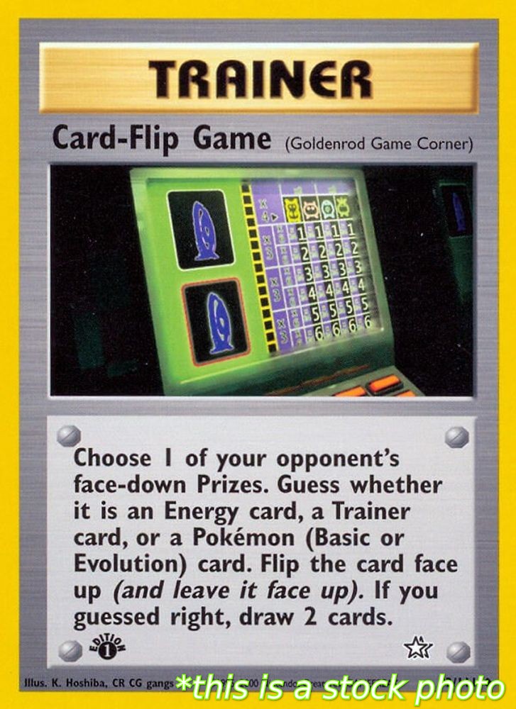 Card-Flip Game (Goldenrod Game Corner)