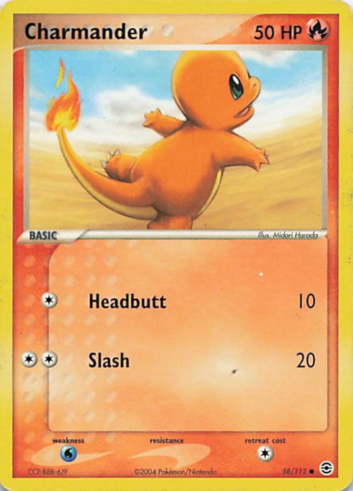 Charmander - 058/112