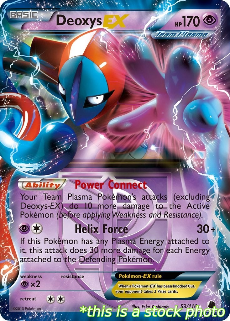 Deoxys EX (Team Plasma)