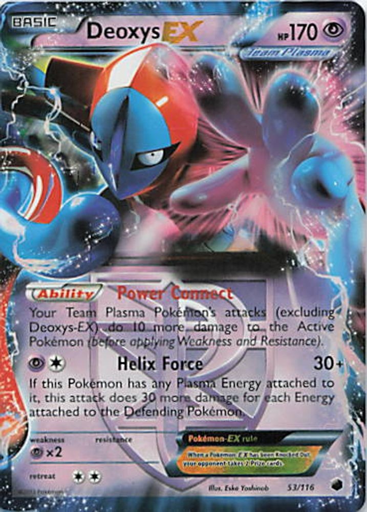 Deoxys EX (Team Plasma)