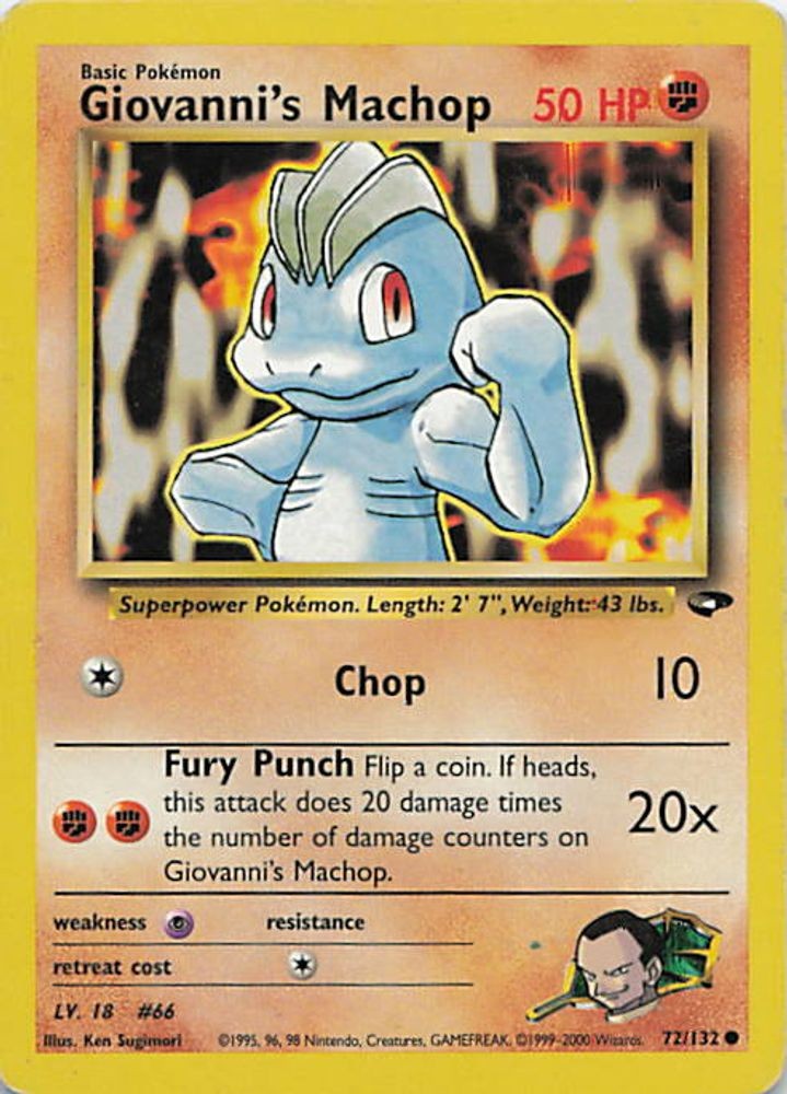 Giovanni's Machop