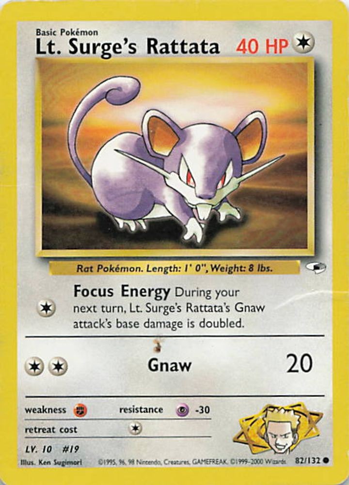 Lt. Surge's Rattata