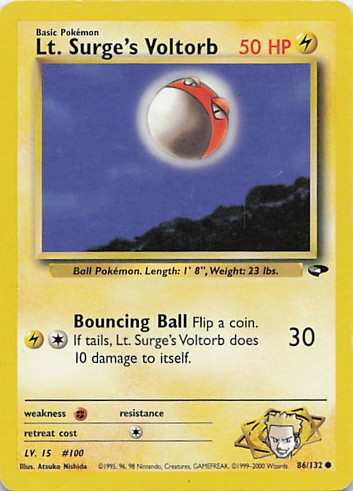 Lt. Surge's Voltorb