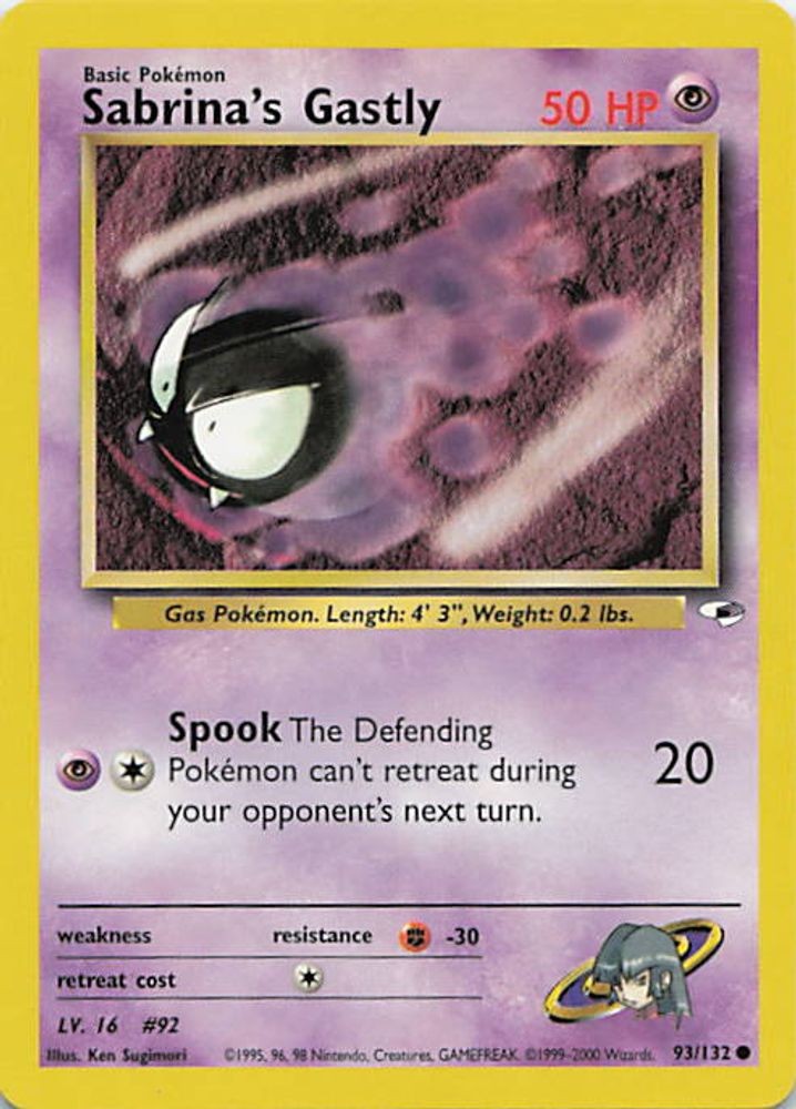 Sabrina's Gastly