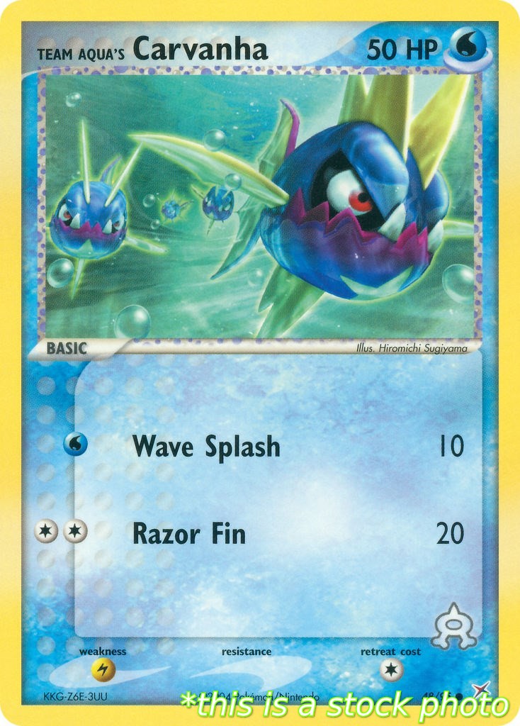 Team Aqua's Carvanha - 48/95