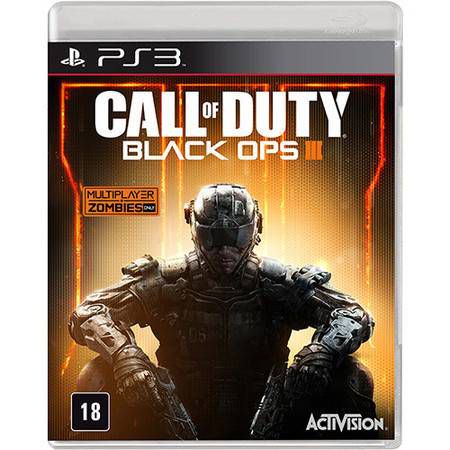 Call of Duty: Black Ops III PlayStation 3 game cover (reference image) | Near Mint / English / New