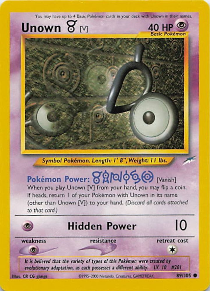 Unown [V]